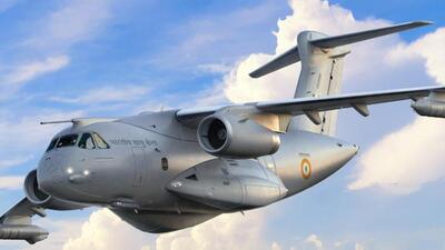 Embraer and Mahindra have signed a memorandum of understanding to bid for the medium transport aircraft (MTA) order. (@embraer official X account) Embraer and Mahindra have signed a memorandum of understanding to bid for the medium transport aircraft (MTA) order. (@embraer official X account)