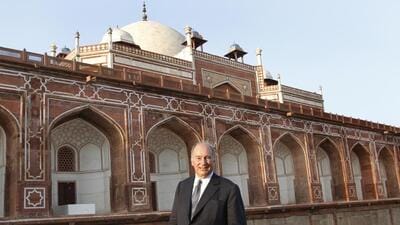 New Delhi, India- Sep 18, 2013 : His Highness Aga Khan at a ceremony to mark the completion of restoration work at Humayun's Tomb, in New Delhi on Wednesday, Sep 18, 2013 ( Photo by Arvind Yadav / Hindustan Times ) New Delhi, India- Sep 18, 2013 : His Highness Aga Khan at a ceremony to mark the completion of restoration work at Humayun's Tomb, in New Delhi on Wednesday, Sep 18, 2013 ( Photo by Arvind Yadav / Hindustan Times )