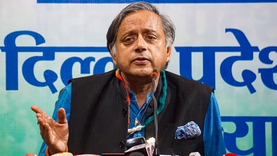 Congress leader Shashi Tharoor (PTI)