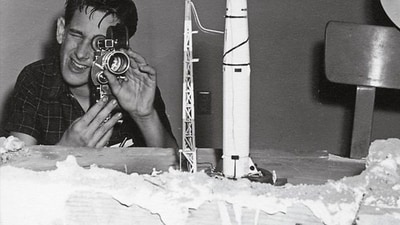A young Steven Spielberg on the set of his debut film, Firelight. (IMDb) A young Steven Spielberg on the set of his debut film, Firelight. (IMDb)