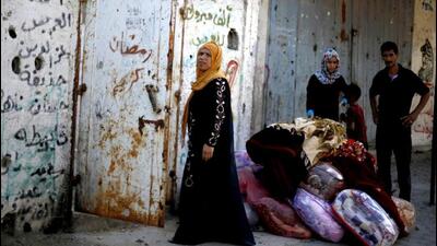 US President Donald Trump said Palestinians could go to Egypt and Jordan, while “world people” could inhabit Gaza. (Reuters photo) US President Donald Trump said Palestinians could go to Egypt and Jordan, while “world people” could inhabit Gaza. (Reuters photo)