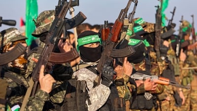 Hamas had eventually described the new recruits as "unacceptable" to continue working for the group due to their actions. (AFP) Hamas had eventually described the new recruits as "unacceptable" to continue working for the group due to their actions. (AFP)