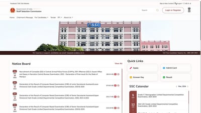 SSC CHSL 2024: Final vacancies and option cum preference form out at ssc.gov.in SSC CHSL 2024: Final vacancies and option cum preference form out at ssc.gov.in
