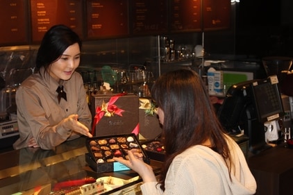 In South Korea, Valentine's Day is all about the men. In South Korea, Valentine's Day is all about the men.