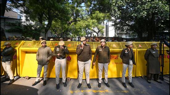 Police registered two separate cases against AAP MLAs Amanatullah Khan from Okhla and Dinesh Mohaniya from Sangam Vihar (Hindustan Times)