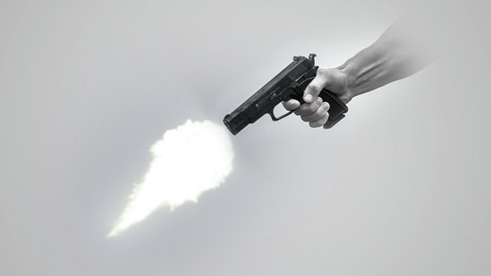 A Congress worker was accidentally shot in Dakshina Kannada district by police.