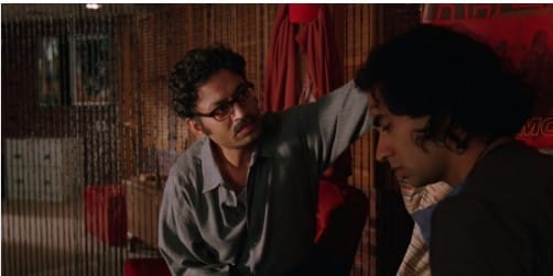 With Irrfan Khan in The Namesake (Film still) With Irrfan Khan in The Namesake (Film still)