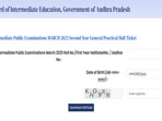 AP Inter Hall Ticket 2025 for practical exam out at bie.ap.gov.in, download link