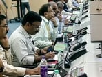 ISRO scientists monitor during the launch of its 100th mission the NVS-02 navigation satellite aboard the launch vehicle GSLV-F15, from the Satish Dhawan Space Centre (SDSC) in Sriharikota on January 29. ISRO scientists monitor during the launch of its 100th mission the NVS-02 navigation satellite aboard the launch vehicle GSLV-F15, from the Satish Dhawan Space Centre (SDSC) in Sriharikota on January 29.