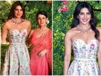 Priyanka Chopra poses for the paparazzi at her brother Siddharth's wedding celebrations. Priyanka Chopra poses for the paparazzi at her brother Siddharth's wedding celebrations.