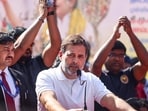 LoP in the Lok Sabha and Congress leader Rahul Gandhi speaks during a protest by DMK's students' wing against the University Grants Commission (UGC) draft rules, at Jantar Mantar in New Delhi on Thursday.
LoP in the Lok Sabha and Congress leader Rahul Gandhi speaks during a protest by DMK's students' wing against the University Grants Commission (UGC) draft rules, at Jantar Mantar in New Delhi on Thursday.