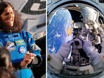 Sunita Williams’ selfie during the spacewalk has intrigued people. 