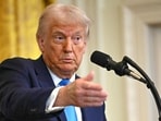 US President Donald Trump speaks during a press conference in the East Room of the White House in Washington, DC, on February 4, 2025. US President Donald Trump speaks during a press conference in the East Room of the White House in Washington, DC, on February 4, 2025.