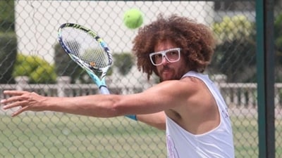 Redfoo made his professional tennis debut.