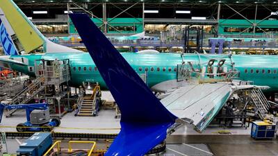A Boeing 737 MAX aircraft is assembled at the company's plant in Renton, Washington, US (FILE PHOTO/via REUTERS) A Boeing 737 MAX aircraft is assembled at the company's plant in Renton, Washington, US (FILE PHOTO/via REUTERS)