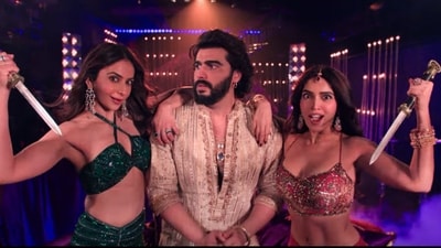 Rakul, Arjun and Bhumi in Gori Hai Kalaiyan