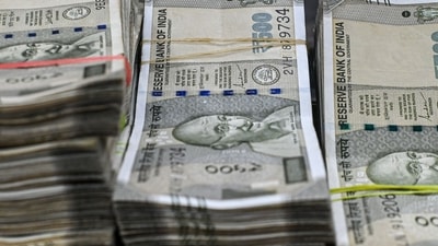 A day before a significant monetary policy decision, the Indian rupee fell to its lowest level ever on Thursday as a slide in its Asian counterparts exacerbated the already pessimistic outlook on the currency (Bloomberg/Prakash Singh) A day before a significant monetary policy decision, the Indian rupee fell to its lowest level ever on Thursday as a slide in its Asian counterparts exacerbated the already pessimistic outlook on the currency (Bloomberg/Prakash Singh)