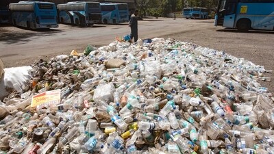 Microplastics are tiny plastic particles, less than 5mm in size, formed from the breakdown of larger plastics or produced for industrial use. (HT PHOTO) Microplastics are tiny plastic particles, less than 5mm in size, formed from the breakdown of larger plastics or produced for industrial use. (HT PHOTO)