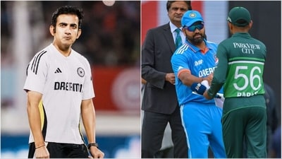 The Champions Trophy clash between India and Pakistan will be Gambhir's first as Indian head coach (PTI/File) The Champions Trophy clash between India and Pakistan will be Gambhir's first as Indian head coach (PTI/File)