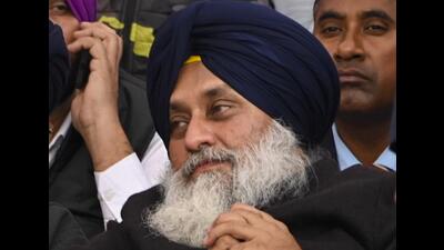 Sukhbir Singh Badal (PTI file)