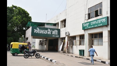 The hospital secured only 64.61 out of 100, a significant drop from its previous standings. (HT File Photo for representation)