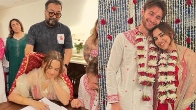 Anurag Kashyap opened up about daughter Aaliyah Kashyap's wedding. Anurag Kashyap opened up about daughter Aaliyah Kashyap's wedding.