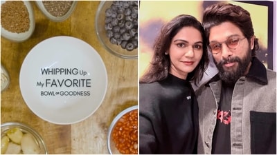 Sneha Reddy shares a healthy chia seeds pudding recipe on Instagram. (Instagram/@allusnehareddy) Sneha Reddy shares a healthy chia seeds pudding recipe on Instagram. (Instagram/@allusnehareddy)