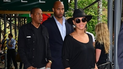 Beyonce's stoic bodyguard Julius de Boer Beyonce's stoic bodyguard Julius de Boer