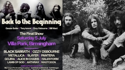 Black Sabbath’s original lineup will reunite for a grand farewell to iconic frontman Ozzy Osbourne. Black Sabbath’s original lineup will reunite for a grand farewell to iconic frontman Ozzy Osbourne.