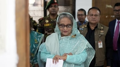 Bangladesh earlier demanded for Sheikh Hasina’s extradition (AP/file) Bangladesh earlier demanded for Sheikh Hasina’s extradition (AP/file)