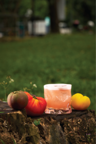 The cocktail Ugly Tomatoes is crafted from Japanese gin that complements savoury notes of ‘ugly’ heritage tomatoes. The cocktail Ugly Tomatoes is crafted from Japanese gin that complements savoury notes of ‘ugly’ heritage tomatoes.