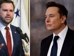 Vice President of the USA JD Vance and the world's richest man, Elon Musk. Vice President of the USA JD Vance and the world's richest man, Elon Musk.