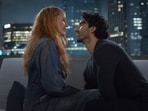 Justin Baldoni expressed fear about discussing wardrobe decisions with Blake Lively on the set of It Ends With Us, according to leaked texts.
(Nicole Rivelli/Sony Pictures via AP) Justin Baldoni expressed fear about discussing wardrobe decisions with Blake Lively on the set of It Ends With Us, according to leaked texts.
(Nicole Rivelli/Sony Pictures via AP)