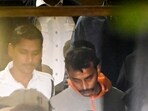 FILE: Civil and Criminal Court, Sealdah convicts accused Sanjay Roy (M) to life in prison over rape-murder of on-duty PGT doctor at RG Kar Hospital in Kolkata, India, on Monday, January 20, 2025. FILE: Civil and Criminal Court, Sealdah convicts accused Sanjay Roy (M) to life in prison over rape-murder of on-duty PGT doctor at RG Kar Hospital in Kolkata, India, on Monday, January 20, 2025.