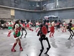 China’s Spring Festival Gala showcased dancing robots, wowing some but unsettling others who felt the performance lacked human emotion. China’s Spring Festival Gala showcased dancing robots, wowing some but unsettling others who felt the performance lacked human emotion.