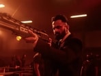 Unni Mukundan in a still from Haneef Adeni's neo-noir film Marco. Unni Mukundan in a still from Haneef Adeni's neo-noir film Marco.