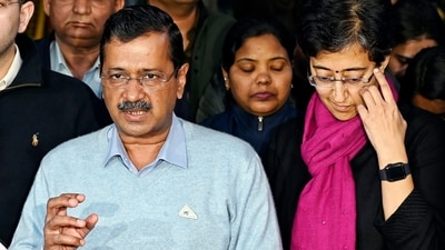 Aam Aadmi Party national convener Arvind Kejriwal and Delhi chief minister Atishi. (ANI file) Aam Aadmi Party national convener Arvind Kejriwal and Delhi chief minister Atishi. (ANI file)