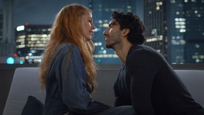 Justin Baldoni expressed fear about discussing wardrobe decisions with Blake Lively on the set of It Ends With Us, according to leaked texts.
(Nicole Rivelli/Sony Pictures via AP) (AP) Justin Baldoni expressed fear about discussing wardrobe decisions with Blake Lively on the set of It Ends With Us, according to leaked texts.
(Nicole Rivelli/Sony Pictures via AP) (AP)