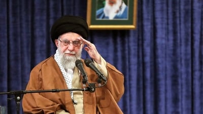 Although he refrained from giving a clear directive to avoid dealing with Washington, Ayatollah Ali Khamenei nevertheless implied that "there should be no negotiations with such a government." (AFP) Although he refrained from giving a clear directive to avoid dealing with Washington, Ayatollah Ali Khamenei nevertheless implied that "there should be no negotiations with such a government." (AFP)