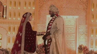Jeet Adani's wedding was a simple affair and Gautam Adani donated <span class='webrupee'>₹</span>10,000 crore to various social causes including building infrastructure in healthcare, education and skill development. (HT) Jeet Adani's wedding was a simple affair and Gautam Adani donated <span class='webrupee'>₹</span>10,000 crore to various social causes including building infrastructure in healthcare, education and skill development. (HT)