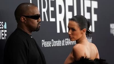 Kanye West and Bianca Censori at the 67th Grammys