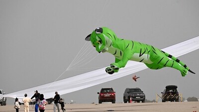 Alfaris kite celebrations are a testament to the rich cultural heritage of Kuwait, (AFP) Alfaris kite celebrations are a testament to the rich cultural heritage of Kuwait, (AFP)