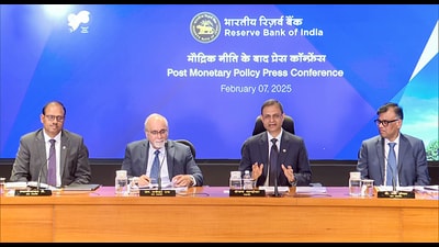 Mumbai, Feb 07 (ANI): RBI Governor Sanjay Malhotra addresses a post-monetary policy press conference, in Mumbai on Friday. (ANI Photo) (Video Grab) Mumbai, Feb 07 (ANI): RBI Governor Sanjay Malhotra addresses a post-monetary policy press conference, in Mumbai on Friday. (ANI Photo) (Video Grab)