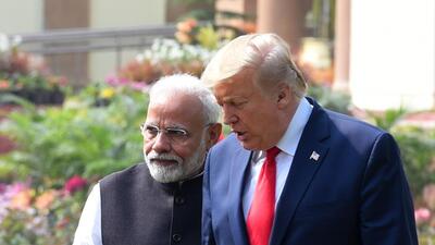 Prime Minister Narendra Modi and US President Donald Trump. (Mohd Zakir/HT PHOTO) Prime Minister Narendra Modi and US President Donald Trump. (Mohd Zakir/HT PHOTO)