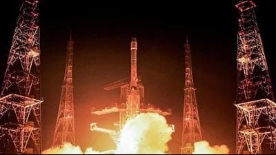 Satellites, built with dreams of national autonomy and technological prowess, orbit the Earth as part of a grand project named NavIC, India’s navigation satellite system (ANI/Representative photo) Satellites, built with dreams of national autonomy and technological prowess, orbit the Earth as part of a grand project named NavIC, India’s navigation satellite system (ANI/Representative photo)