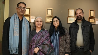 Jyotirmoy Bhattacharya, Sonia Belani, Vasundhara Tewari Broota and Rameshwar Broota