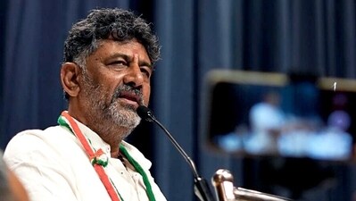 Karnataka Congress president DK Shivakumar. Karnataka Congress president DK Shivakumar.