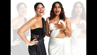 Shivdasani and Bhan’s podcast, Moment of Silence, is about the quirks of being young today. (SHOT BY ARJUN DOSHI) Shivdasani and Bhan’s podcast, Moment of Silence, is about the quirks of being young today. (SHOT BY ARJUN DOSHI)