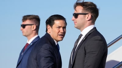 China's foreign ministry stated on Friday that it opposes the United States' "smearing and sabotage" of the Belt and Road Initiative in Panama through "pressure and coercion" following the South American country's decision to withdraw from the initiative. (AFP/Mark Schiefelbein) China's foreign ministry stated on Friday that it opposes the United States' "smearing and sabotage" of the Belt and Road Initiative in Panama through "pressure and coercion" following the South American country's decision to withdraw from the initiative. (AFP/Mark Schiefelbein)