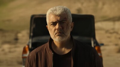 Vidaamuyarchi box office collection day 1: Ajith Kumar in a still from the film. Vidaamuyarchi box office collection day 1: Ajith Kumar in a still from the film.